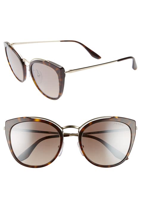 prada irregular catwalk 54mm sunglasses|59mm cat eye sunglasses prada.